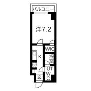 プレール・ドゥーク菊川の間取り画像