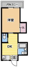 マンション華の間取り画像