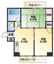 クリスタル3の間取り画像