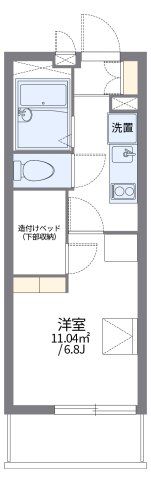 レオパレストーテムの間取り画像