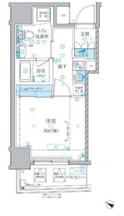 ベルシード横濱大通り公園の間取り画像