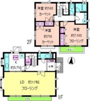 駒沢1－2ハウス Cの間取り画像
