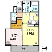 オネット光が丘 Bの間取り画像
