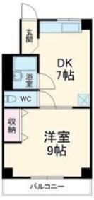 コーポラスヤングの間取り画像