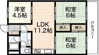 EST中筋の間取り画像