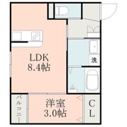 ラ・ポルテ合志南の間取り画像