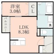 ラ・ポルテ合志南の間取り画像