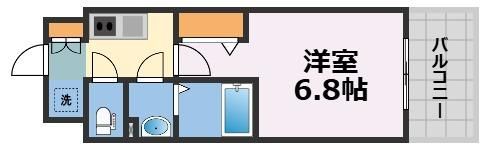 フォーリアライズ大阪ミッテの間取り画像