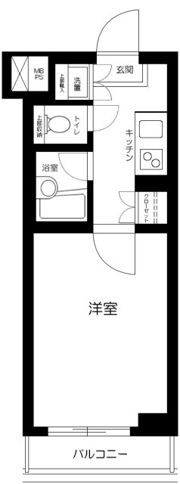 ルーブル中野坂上弐番館の間取り画像