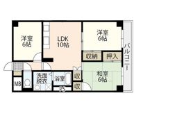 ヴィラブランシュ住田の間取り画像