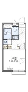 レオパレスKの間取り画像