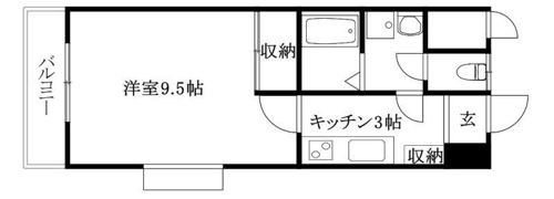 ハーモニーコートの間取り画像