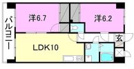 ラッフィナートの間取り画像