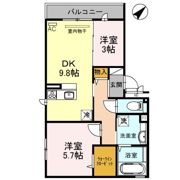 アルカディアⅡの間取り画像