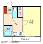岡田マンションの間取り画像