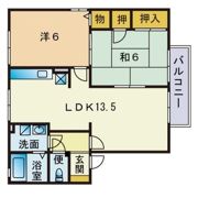 エレガンスの間取り画像