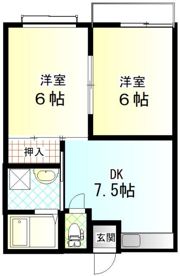 エクセルつくし乃の間取り画像