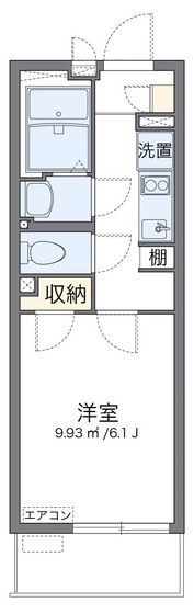 クレイノTMKの間取り画像