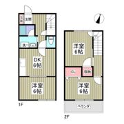 カーサS弐番館の間取り画像