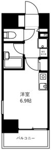 アンセラジオ新越谷の間取り画像