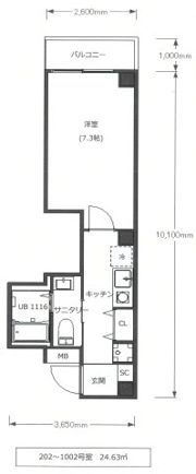 Lotso京成立石の間取り画像