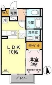 セレッソハイムの間取り画像