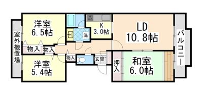 シュネルパークレジデンスの間取り画像
