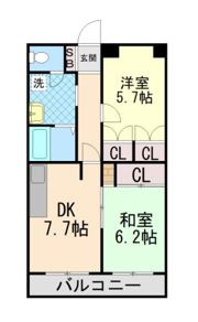 INK東灘の間取り画像
