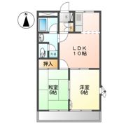 レジデンス町中の間取り画像
