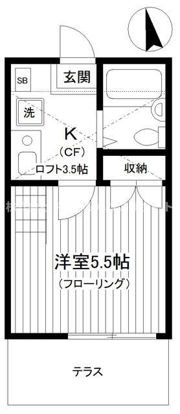 ヨーロピアン255番館の間取り画像