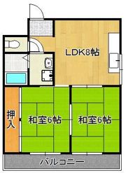 スリム西小倉の間取り画像