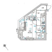 ベルシードステアーアルファ西日暮里の間取り画像