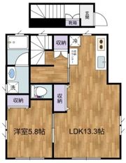 パークサイドプルメリアの間取り画像