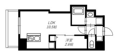 リヴシティ横濱末吉町弐番館の間取り画像