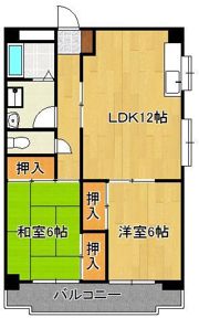 クレベール八千代の間取り画像