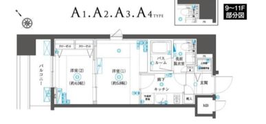ZOOM横浜SQUAREの間取り画像