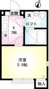 ソレイユ追浜の間取り画像