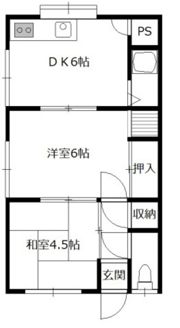 網本アパートの間取り画像