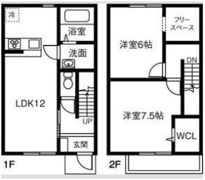 MAISONETTE LAND 川島松倉 Bの間取り画像