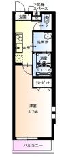 フジパレス関目Ⅲ番館の間取り画像