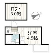 シャンテ東日暮里の間取り画像