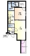 フジパレス上新庄Ⅱ番館の間取り画像