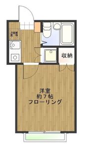 ハウスマーガレットの間取り画像