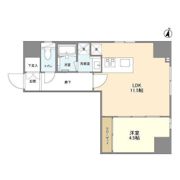 ドゥーエ東大前の間取り画像