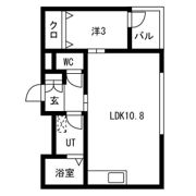 ビファイン泉中央の間取り画像