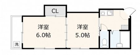 清和京橋の間取り画像
