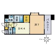 ボンフル薬院の間取り画像