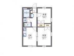 レオパレス高岡の間取り画像