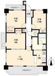 ステラートシティ桜山の間取り画像