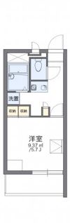 レオパレスアルミックⅡの間取り画像